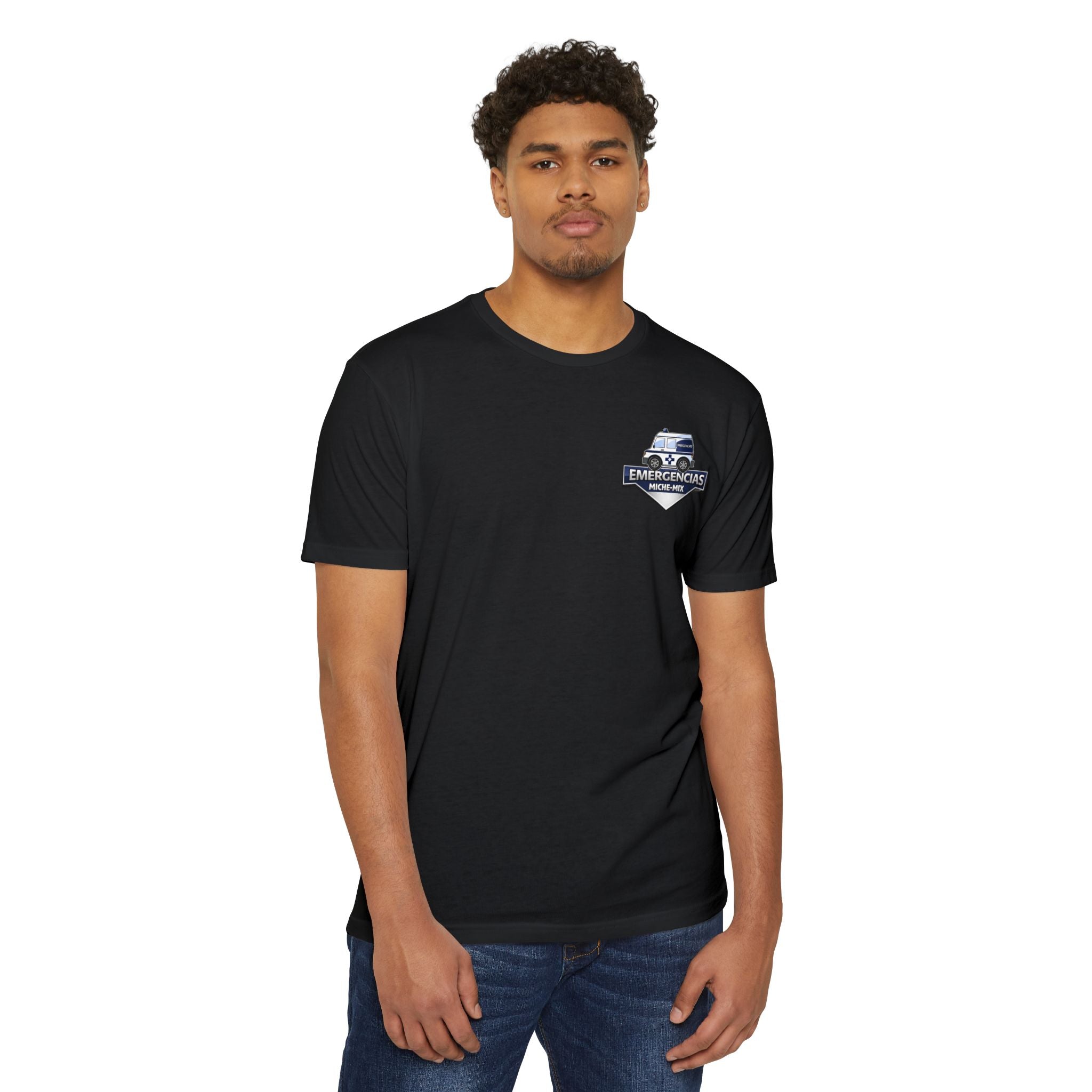 T-Shirt For Men — "Emergencias"    Official Seal