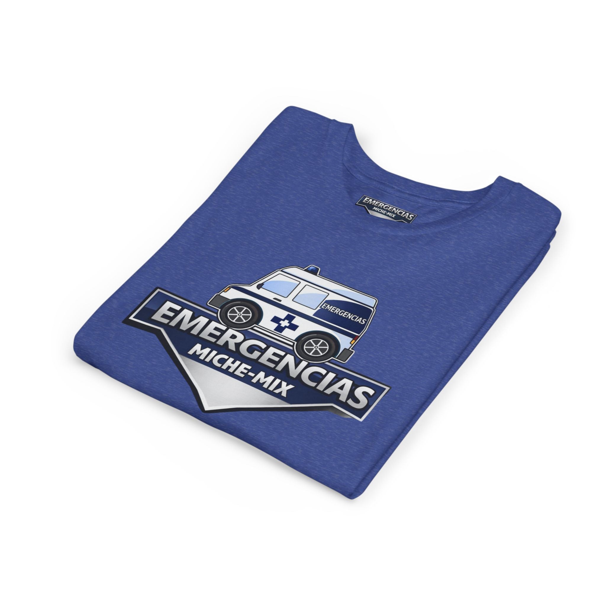 Youth Tee   Emergencias Miche-Mix Ambulance Graphic  T SHIRT