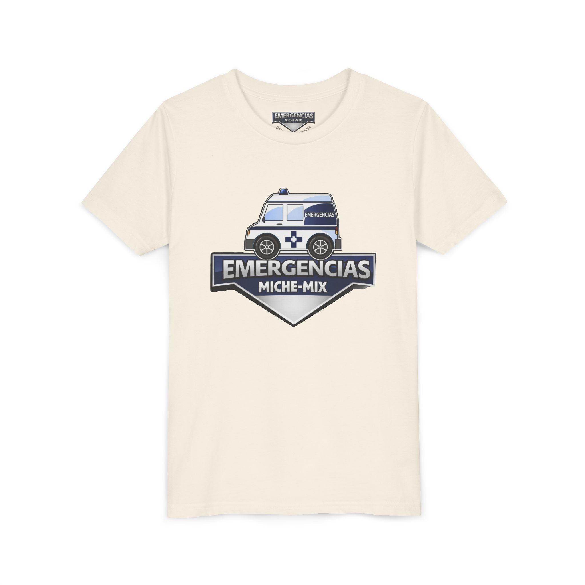 Youth Tee   Emergencias Miche-Mix Ambulance Graphic  T SHIRT