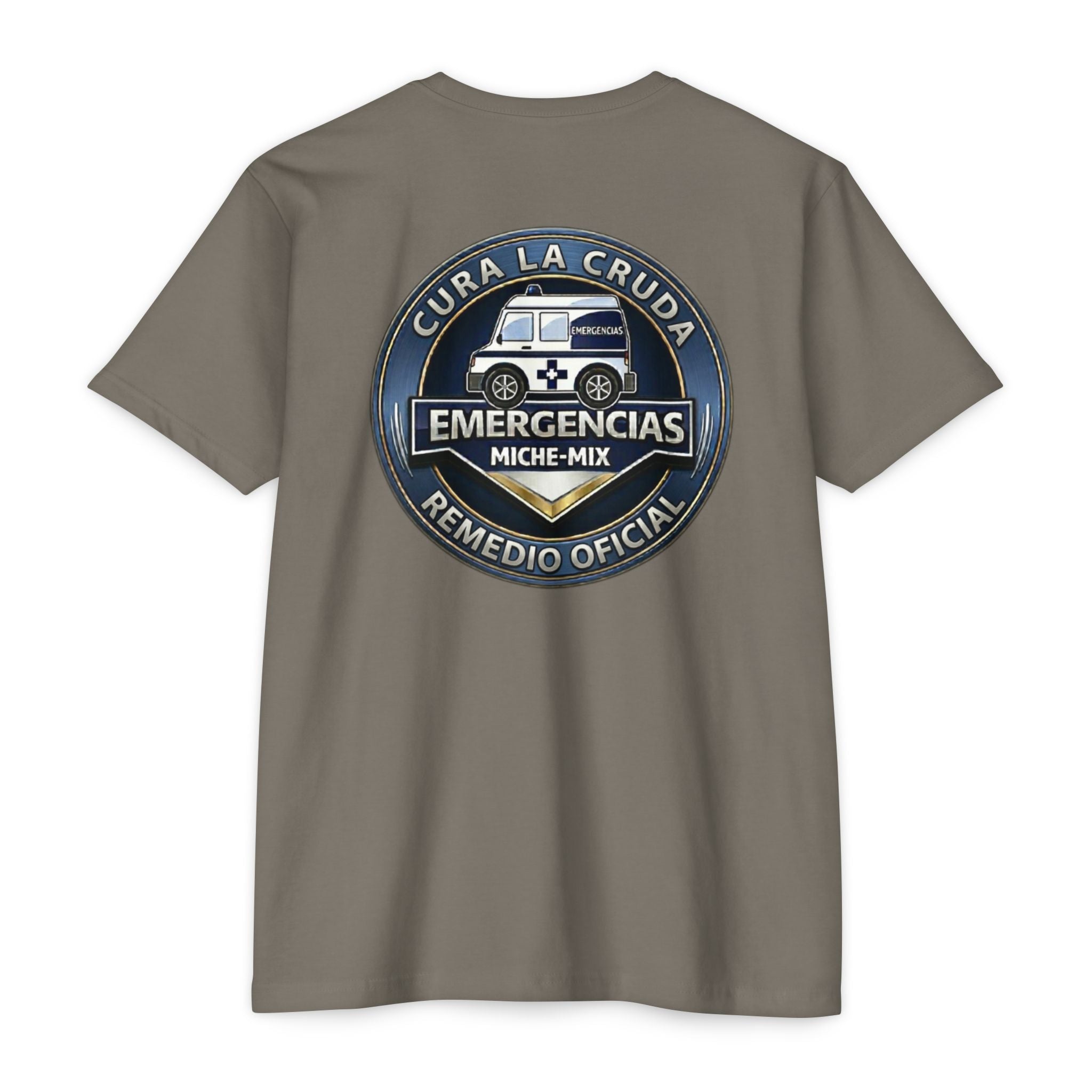 T-Shirt For Men — "Emergencias"    Official Seal