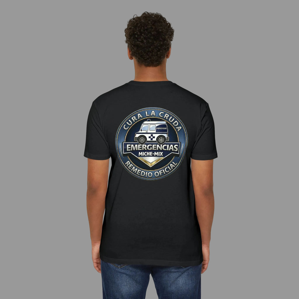 T-Shirt For Men — "Emergencias"    Official Seal