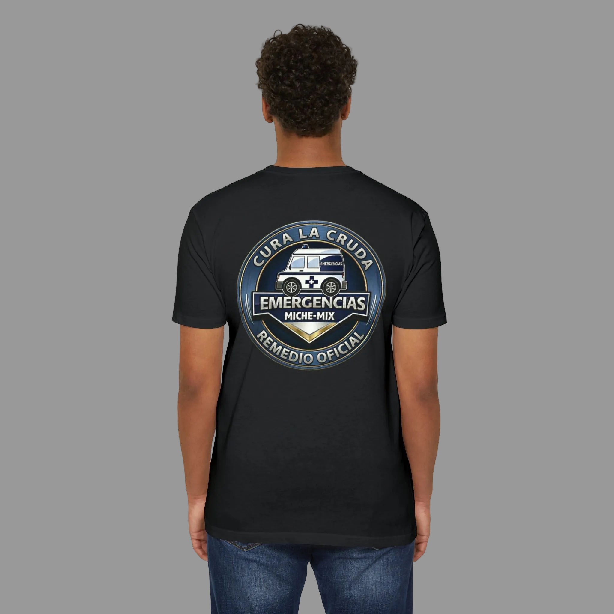 T-Shirt For Men — "Emergencias"    Official Seal