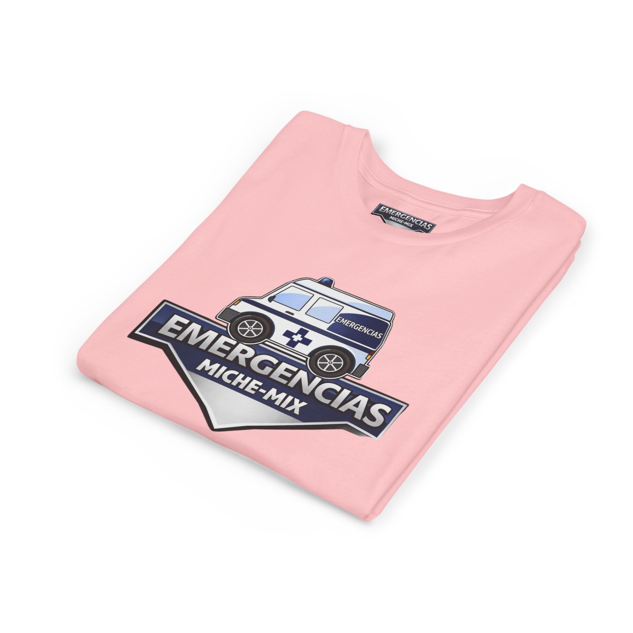 Youth Tee   Emergencias Miche-Mix Ambulance Graphic  T SHIRT