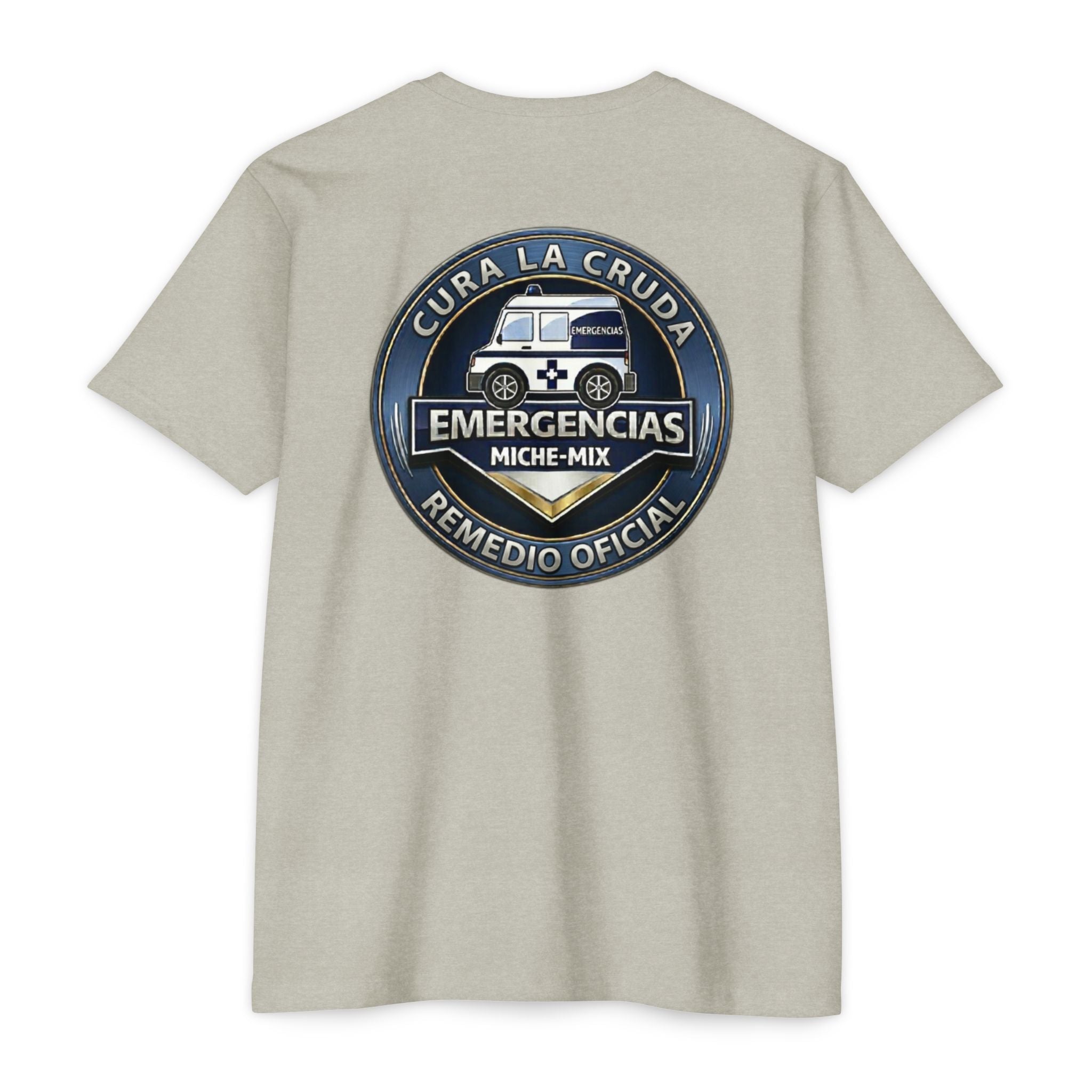 T-Shirt For Men — "Emergencias"    Official Seal