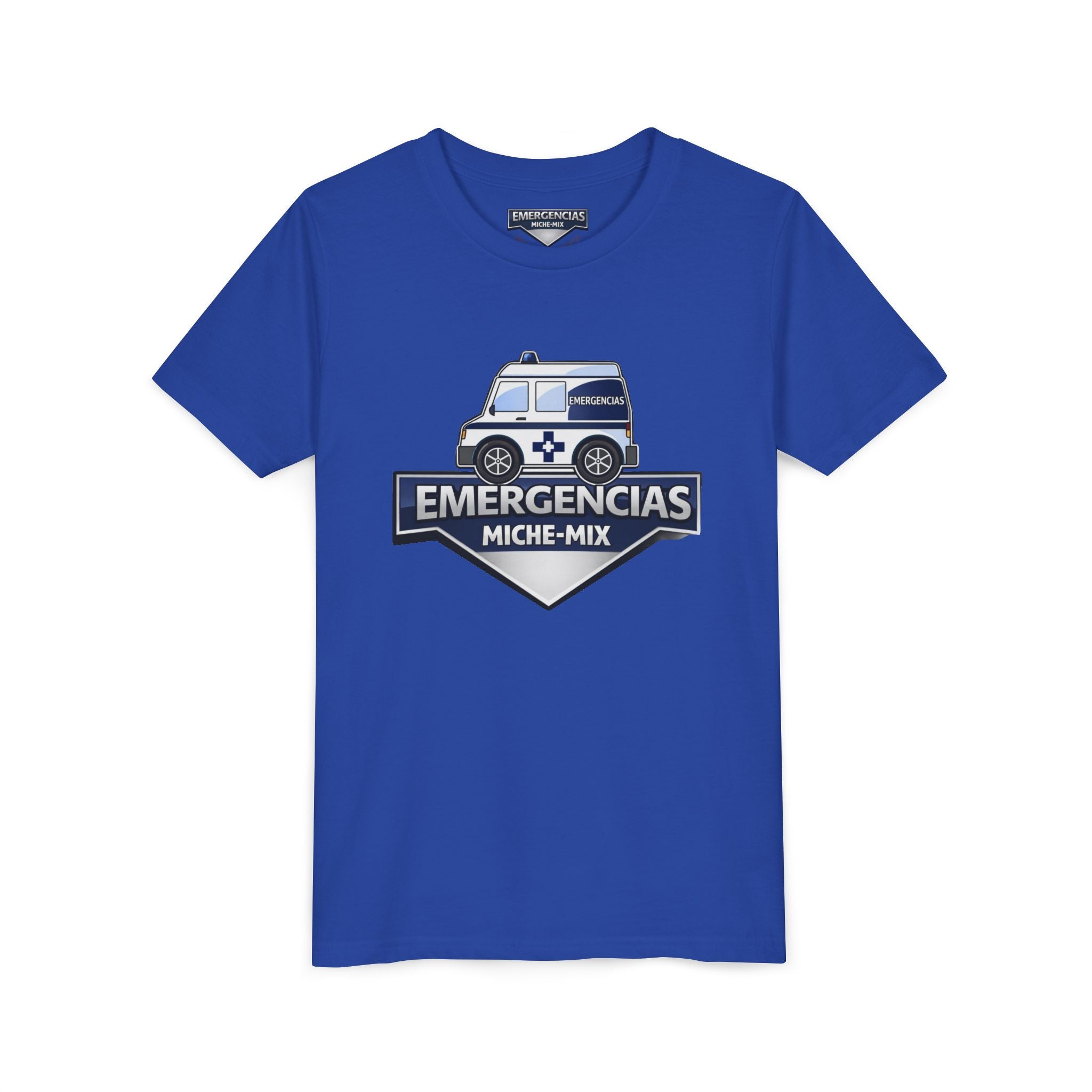 Youth Tee   Emergencias Miche-Mix Ambulance Graphic  T SHIRT