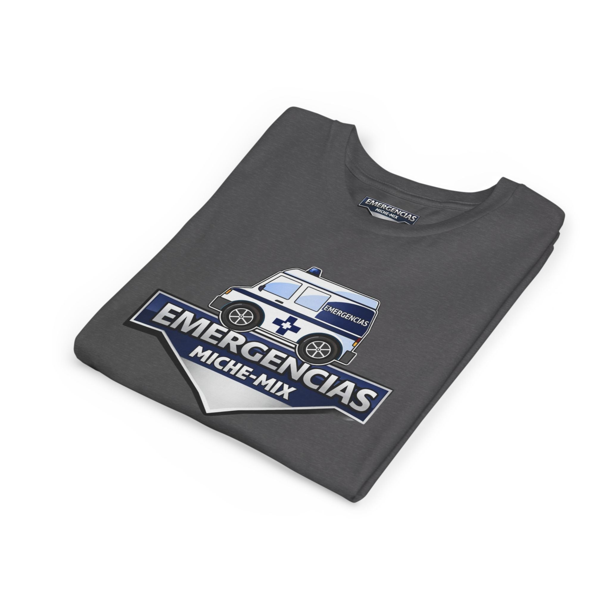 Youth Tee   Emergencias Miche-Mix Ambulance Graphic  T SHIRT