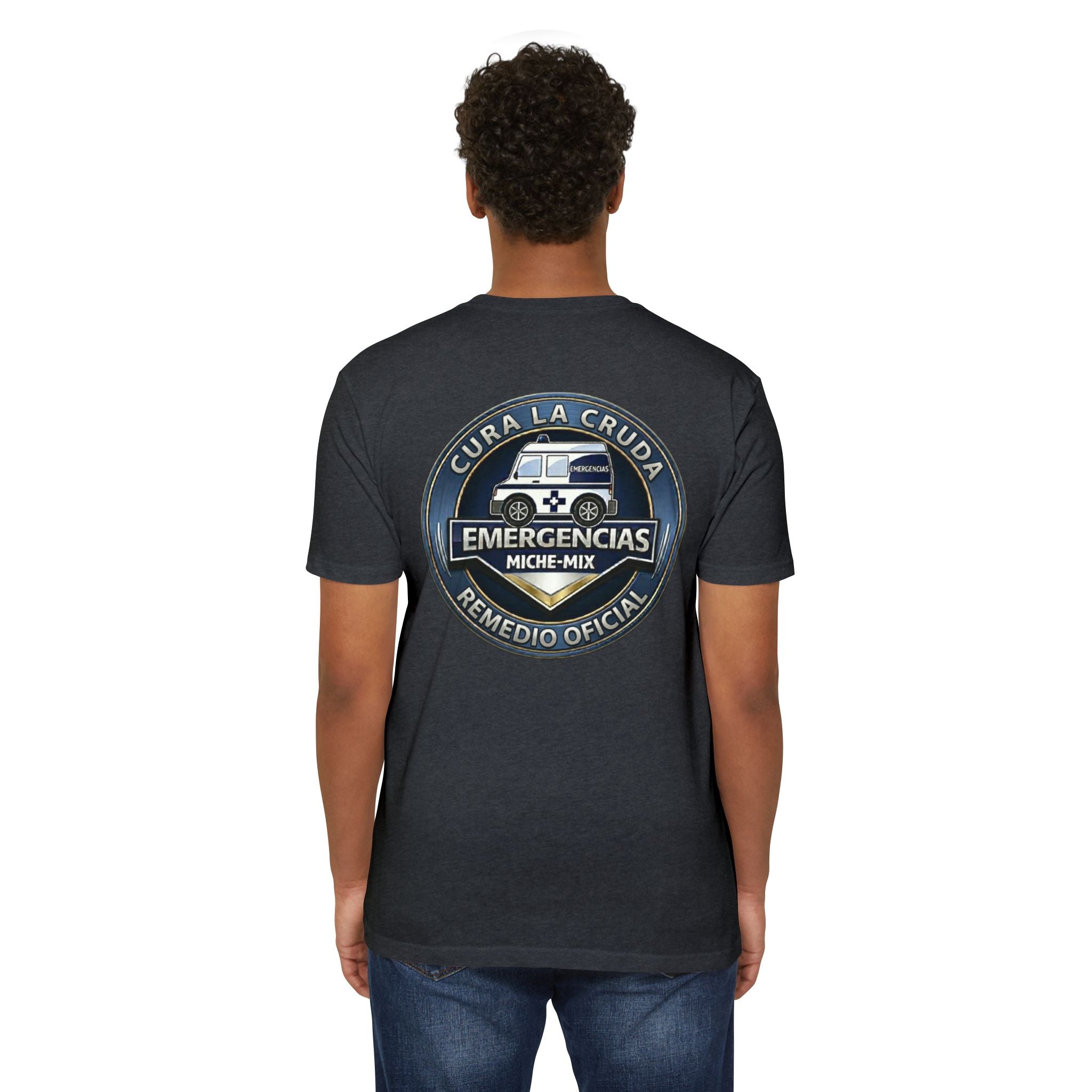 T-Shirt For Men — "Emergencias"    Official Seal