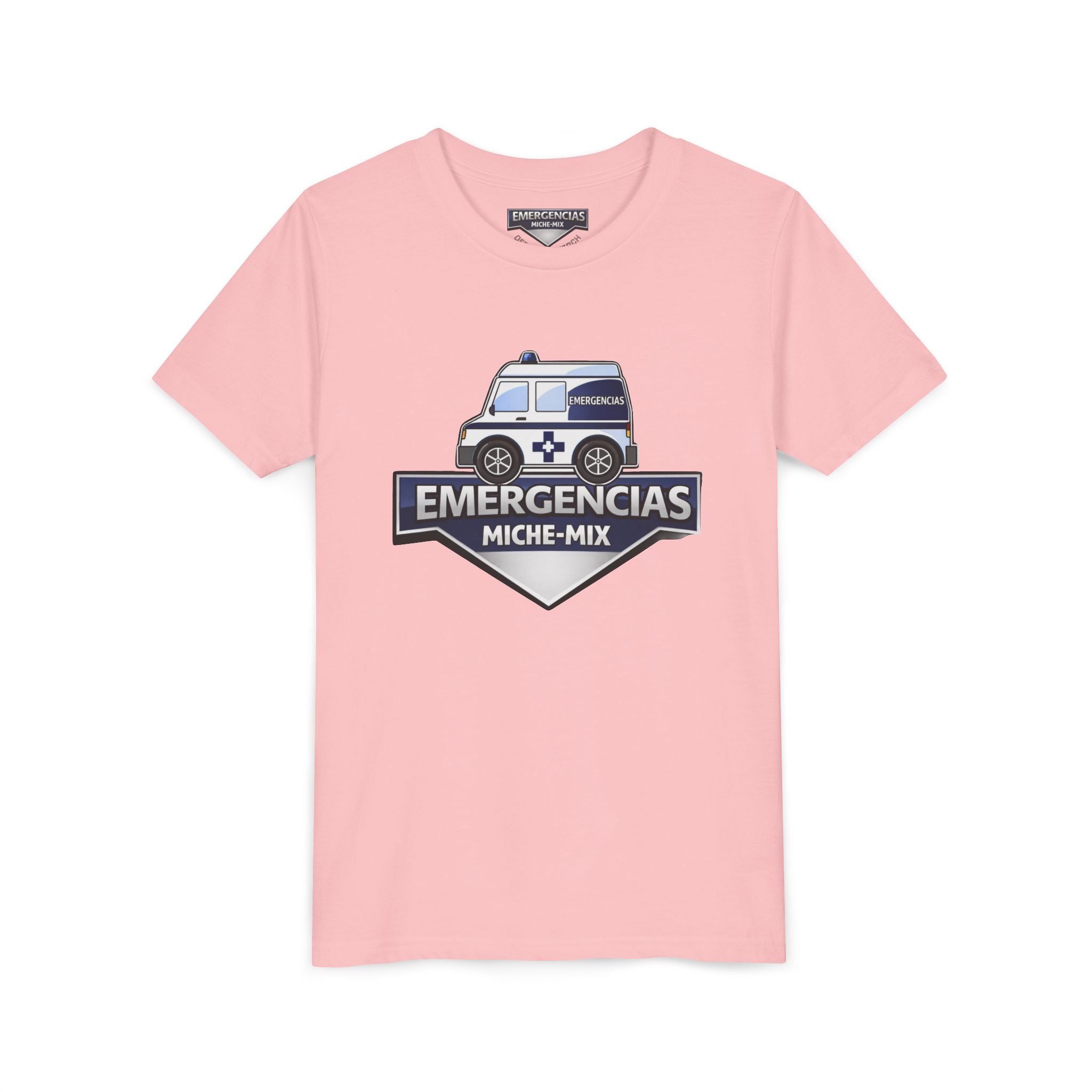 Youth Tee   Emergencias Miche-Mix Ambulance Graphic  T SHIRT