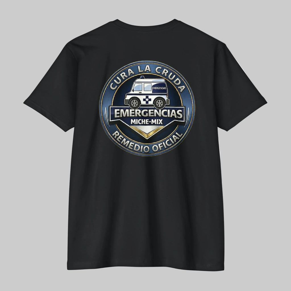T-Shirt For Men — "Emergencias"    Official Seal