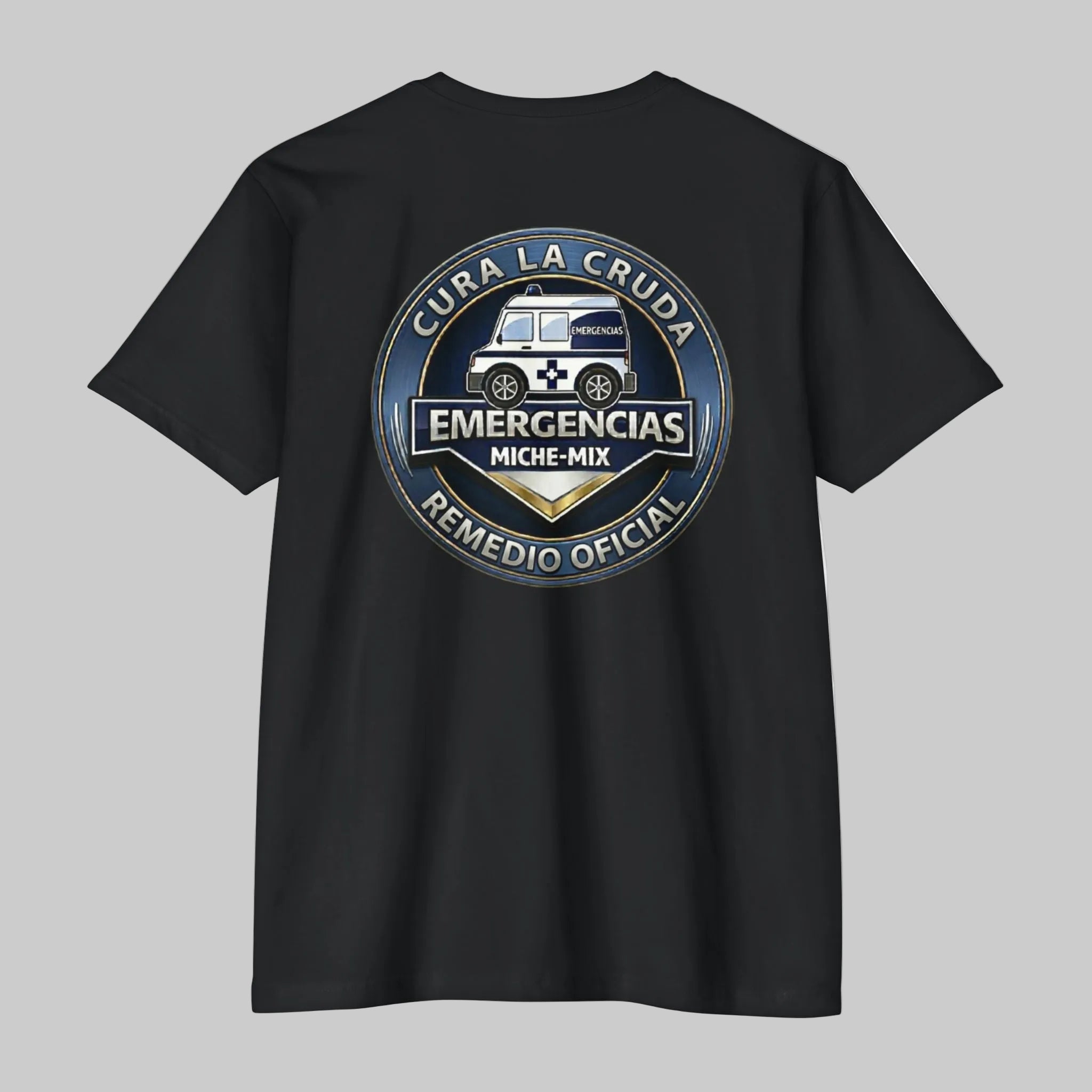 T-Shirt For Men — "Emergencias"    Official Seal