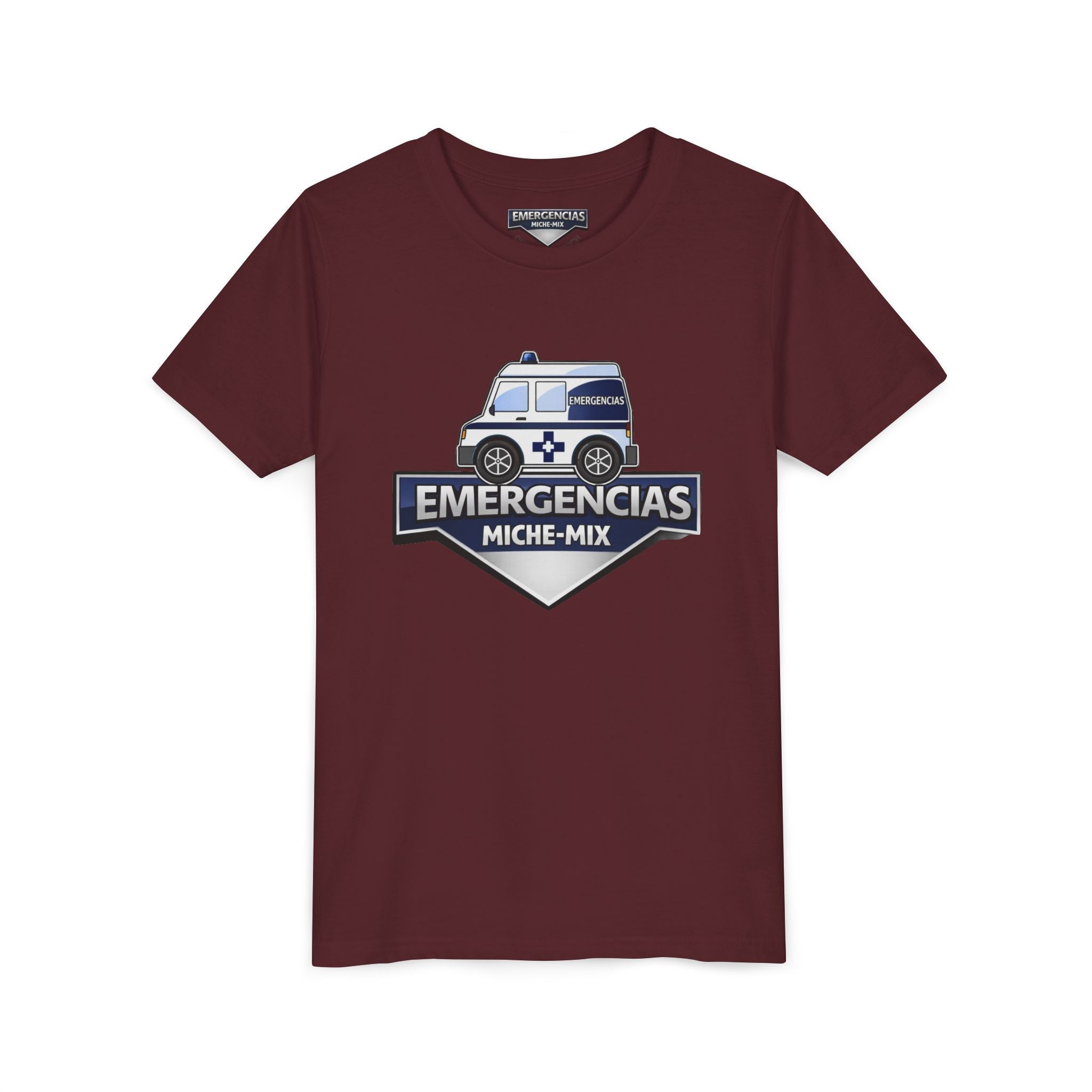 Youth Tee   Emergencias Miche-Mix Ambulance Graphic  T SHIRT