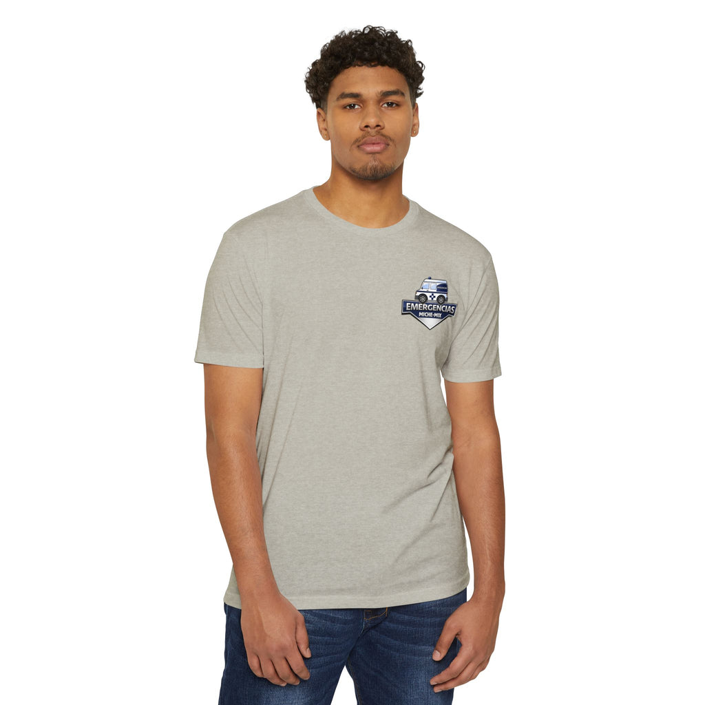 T-Shirt For Men — "Emergencias"    Official Seal