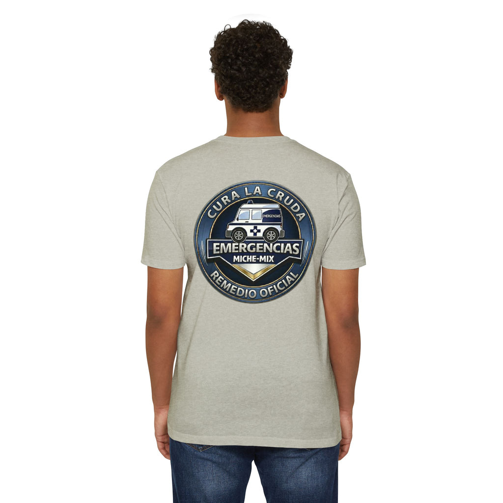 T-Shirt For Men — "Emergencias"    Official Seal