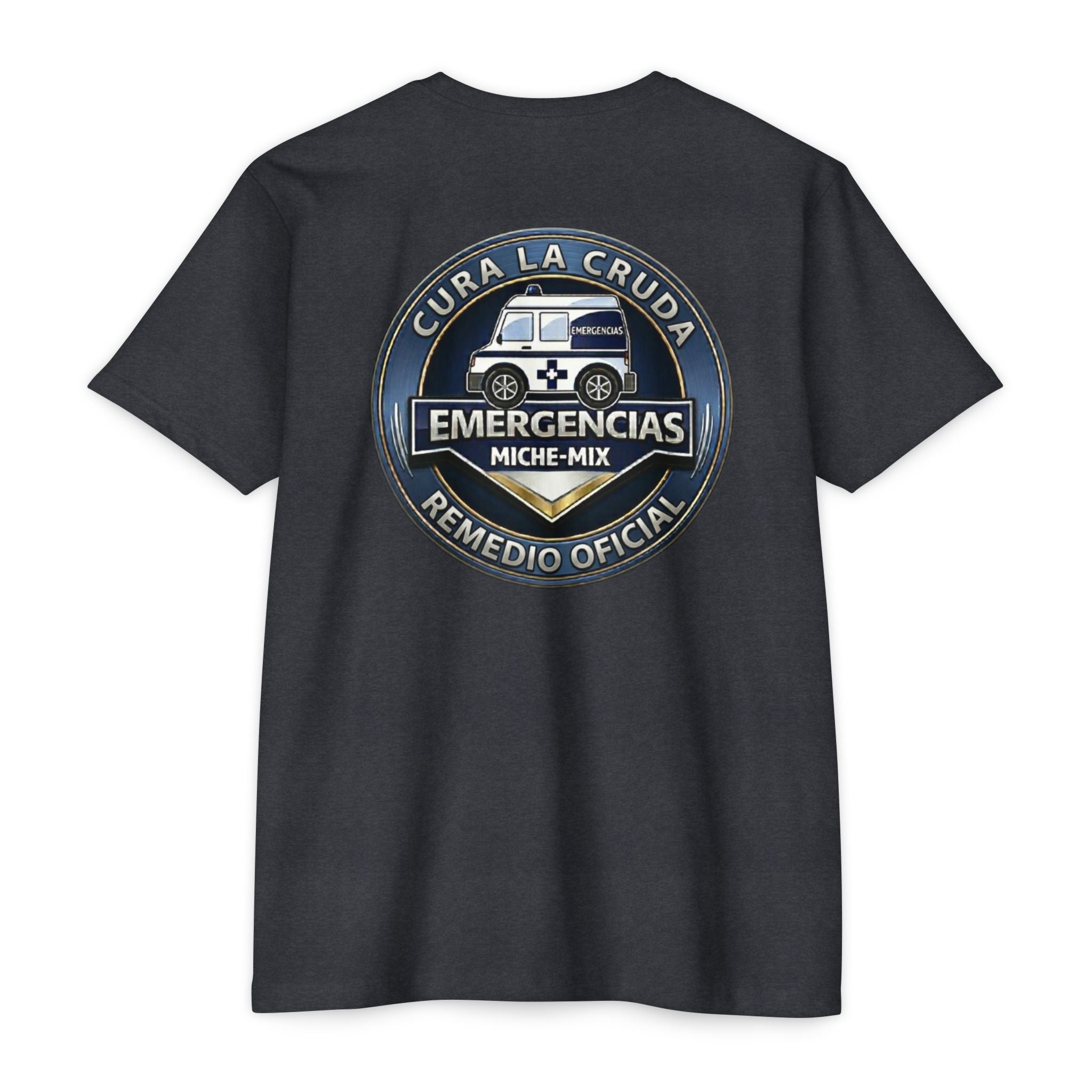 T-Shirt For Men — "Emergencias"    Official Seal