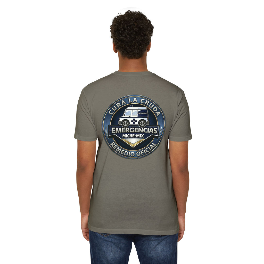 T-Shirt For Men — "Emergencias"    Official Seal