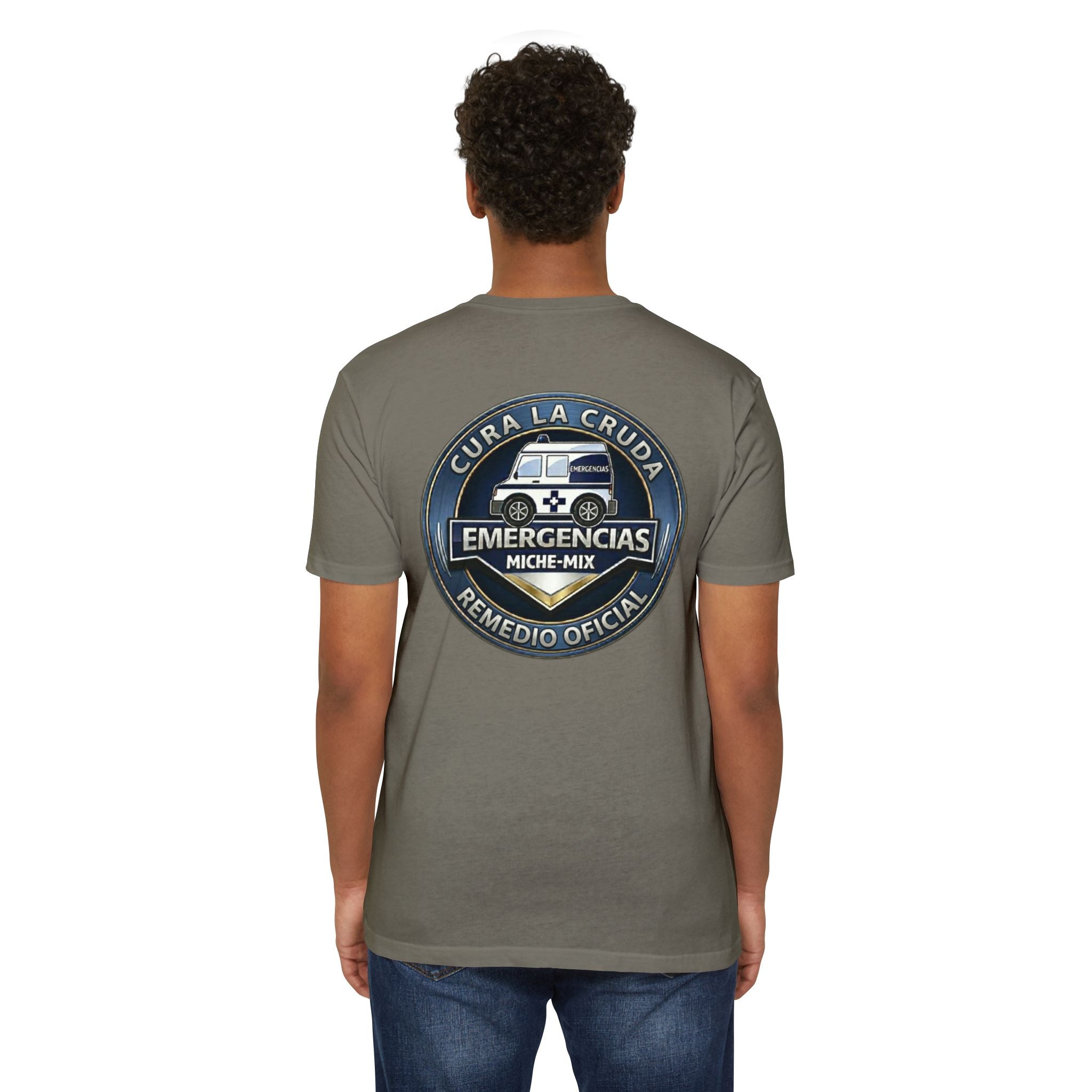T-Shirt For Men — "Emergencias"    Official Seal