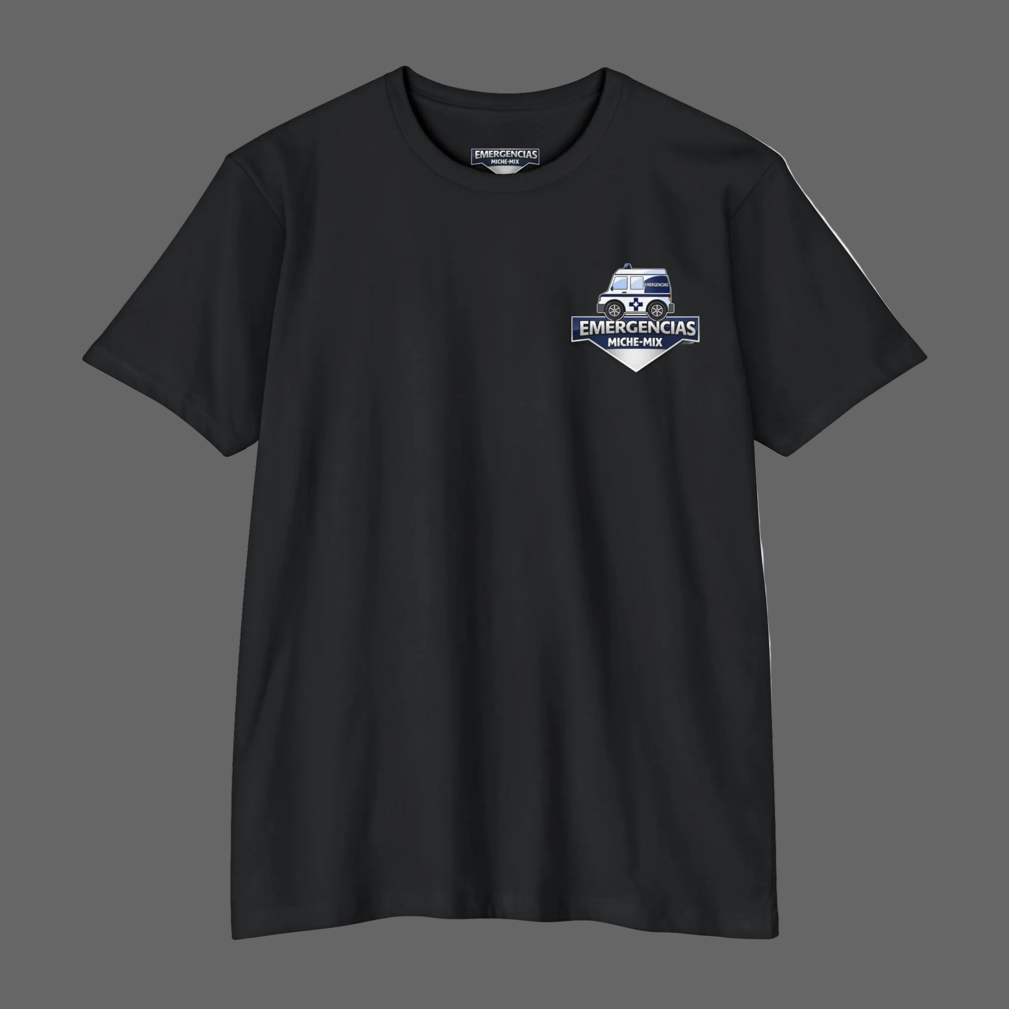T-Shirt For Men — "Emergencias"    Official Seal